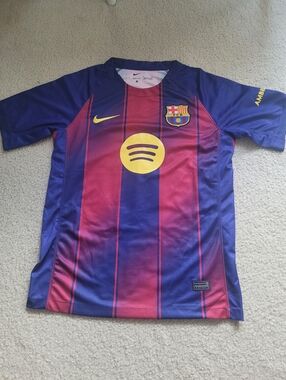 Nike FC  Barcelona Lamine Yamal #10  25/26 Home Jersey Men S